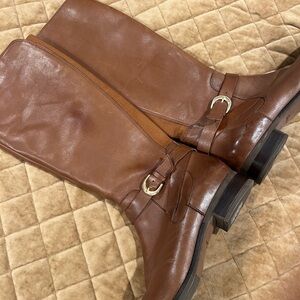 Brown Leather Boots